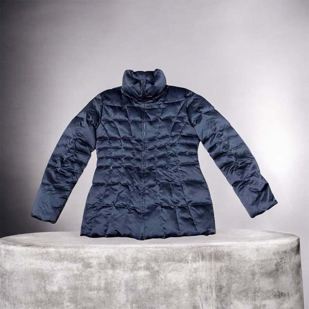 Calvin Klein Puffer Jacket Size XS Black Sherpa Lined